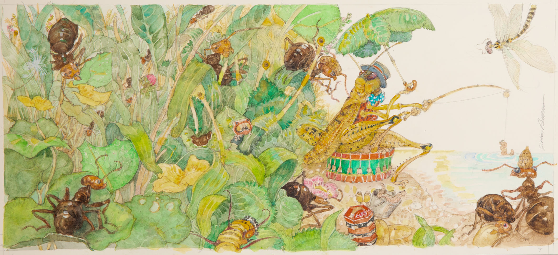The Grasshopper and the Ants
